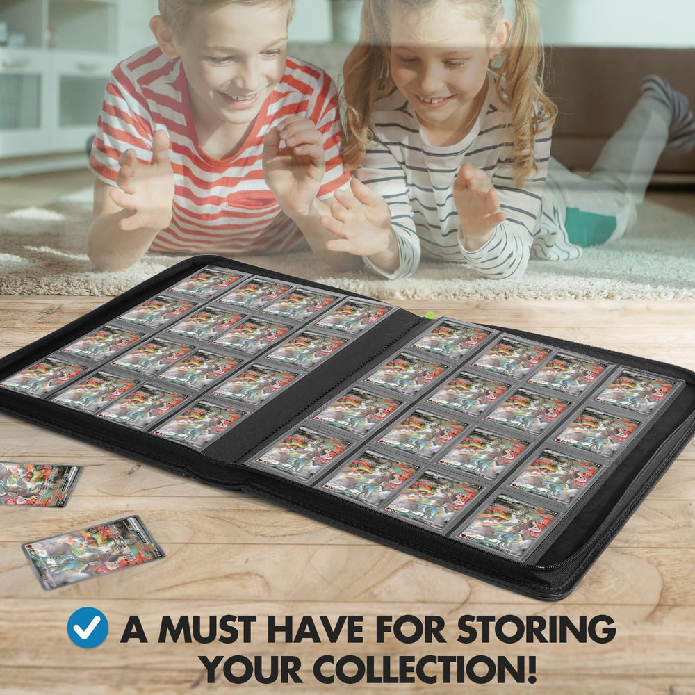 FunGuys binder displays cards clearly for quick viewing