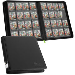 FunGuys trading card binder outer cover shows durable PU leather protection for collectables