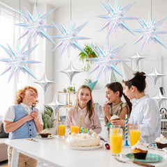 FunHot balloon arch ideas with these stars create a festive focal point