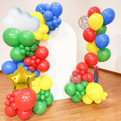 FunHot cloud foil balloon creates whimsical focal point