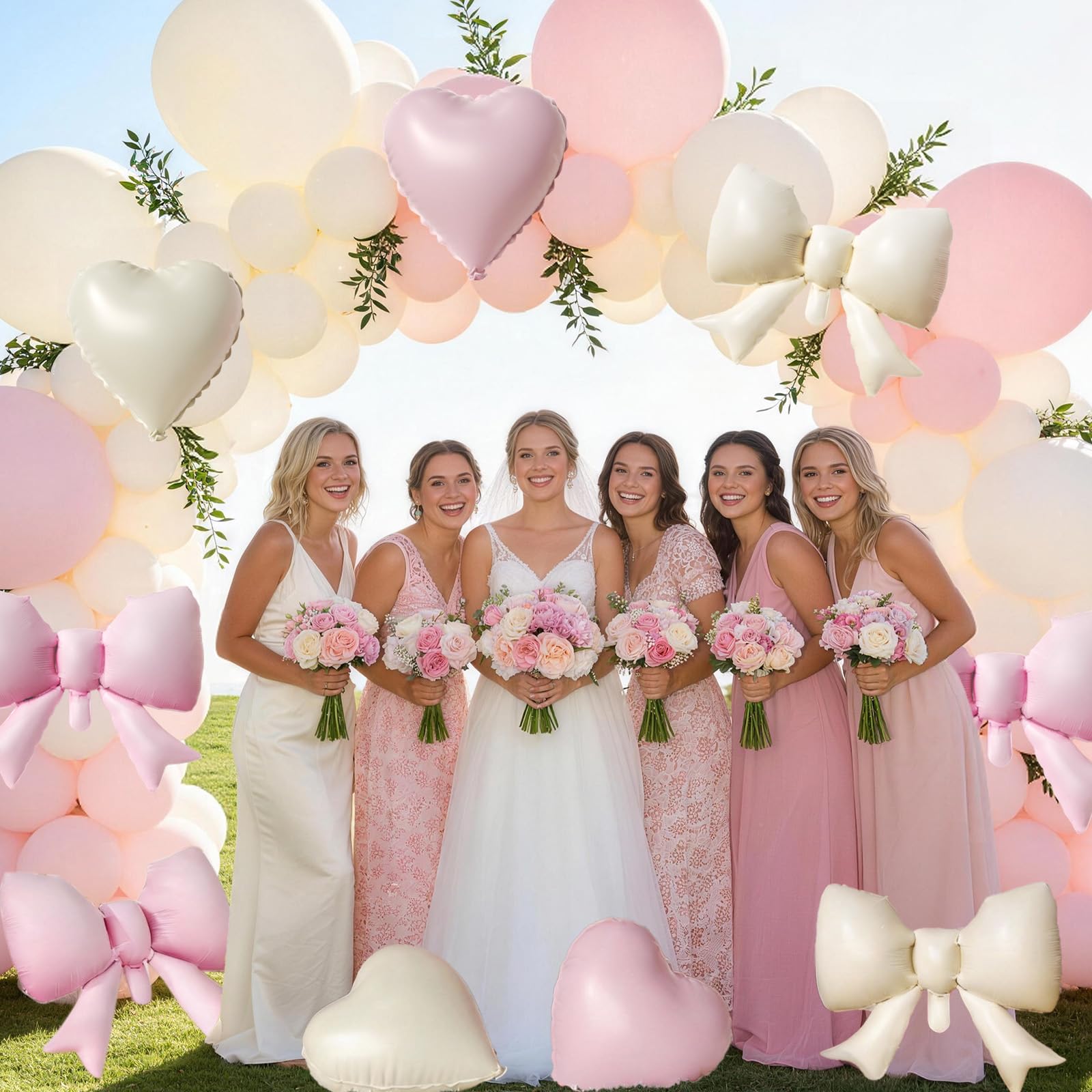 FunHot balloons can be filled with air or helium for versatile displays.