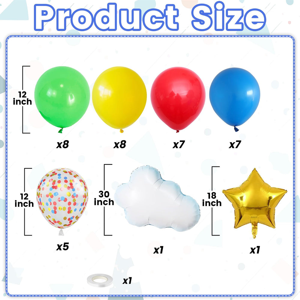 FunHot green balloons 12 inch ideal for colorful event accents