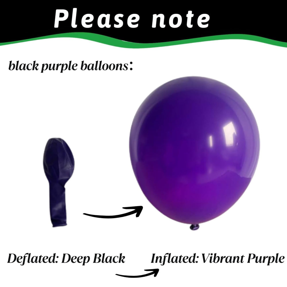FunHot purple balloon 12in brightens birthday decor with a playful vibe