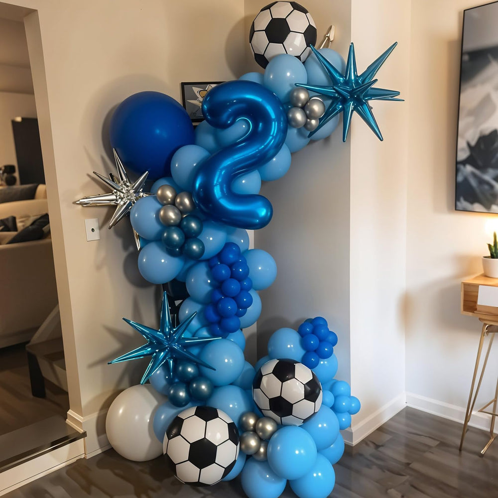 FunHot soccer ball foil balloons to highlight sports themes