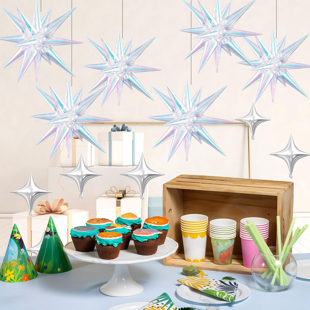 FunHot white ribbon included for polished balloon styling