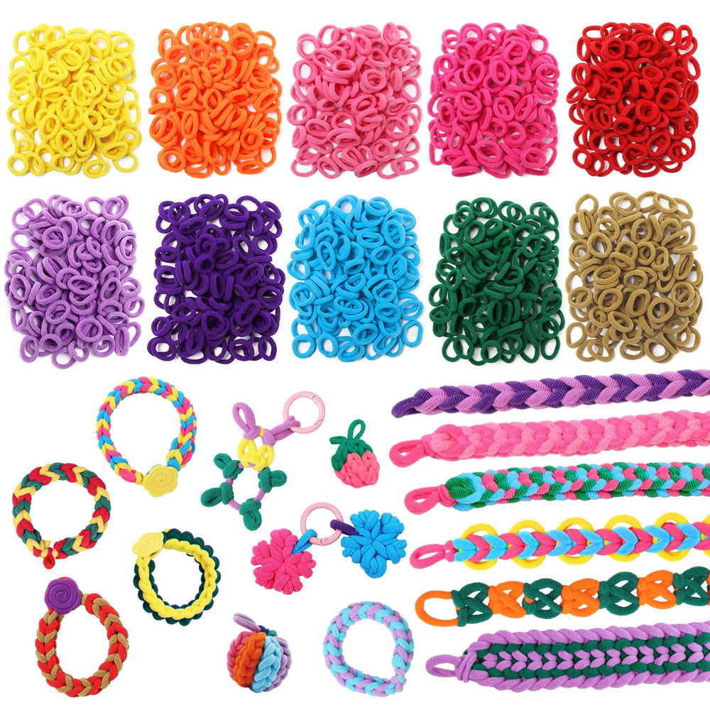 FUNiOi cat weaving loom refill with 1000 bands for creative bracelets