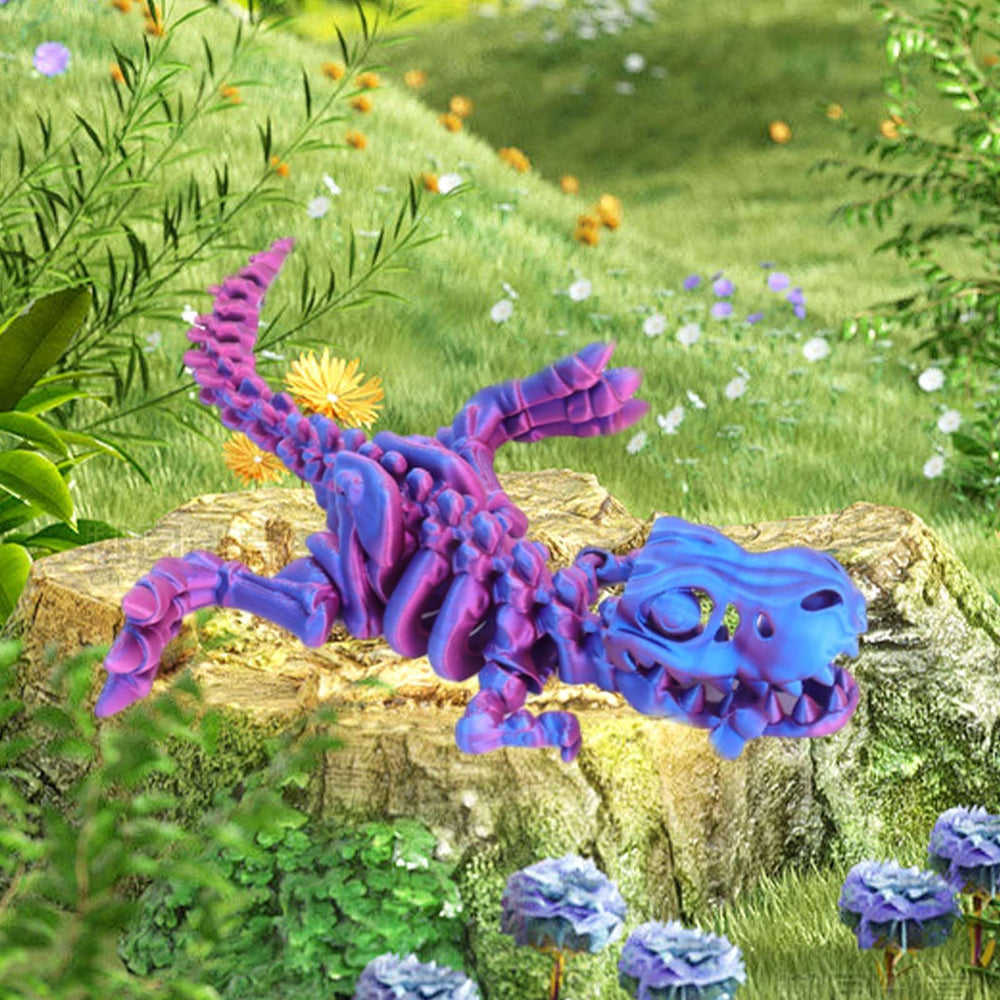 FunisFun dragon on a shelf adds a unique science-inspired decor accent