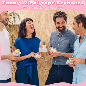 FunisFun keyboard fidget featuring a built-in clicker for tactile feedback.
