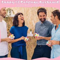 FunisFun keyboard fidget featuring a built-in clicker for tactile feedback.
