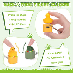 FunisFun tactile clicker enhances focus during busy workdays.