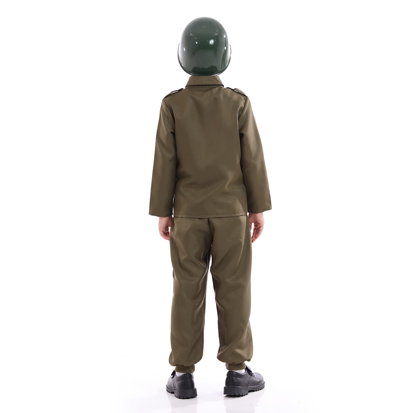 Funivals army soldier costume kids stage cosplay and Halloween adventures