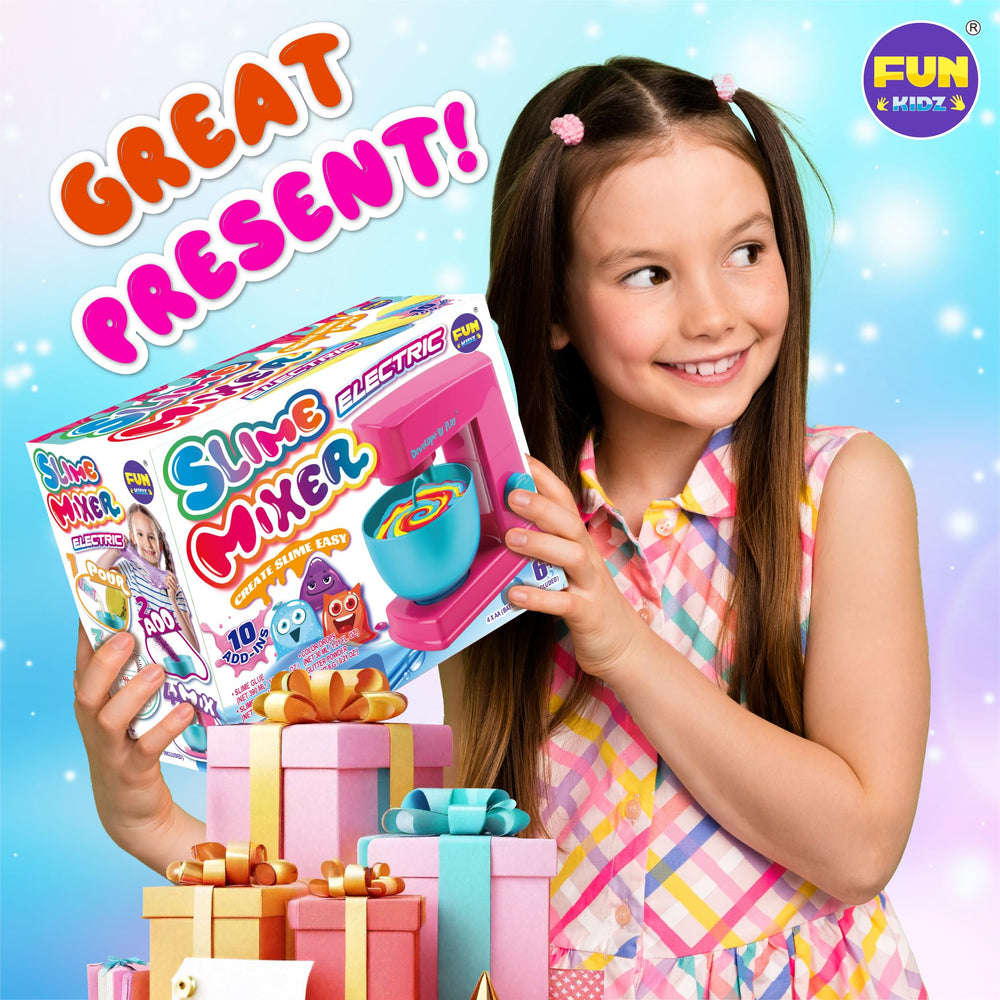 Funkidz 500ml slime bowl accommodates larger craft batches.