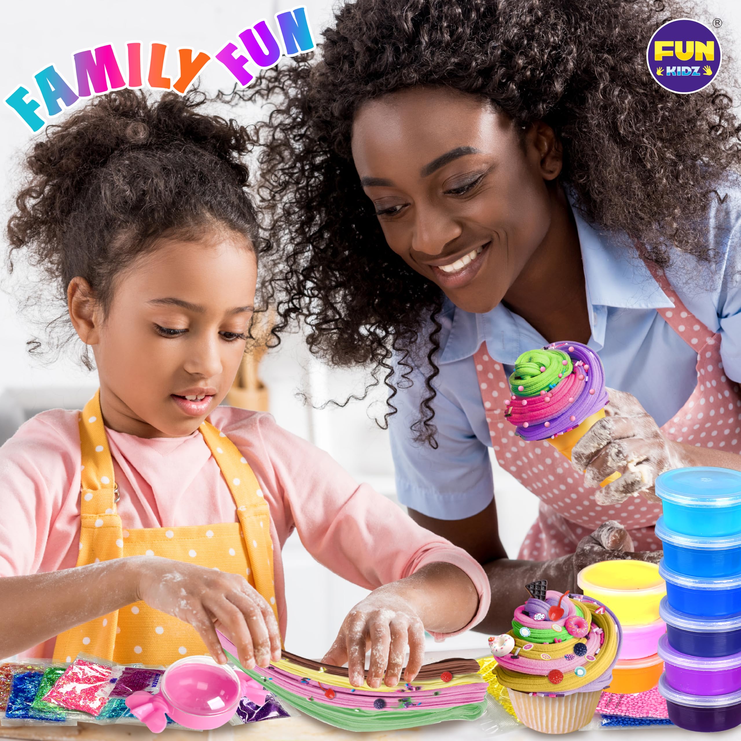 FunKidz jumbo slime kit supports classroom rewards and creativity.