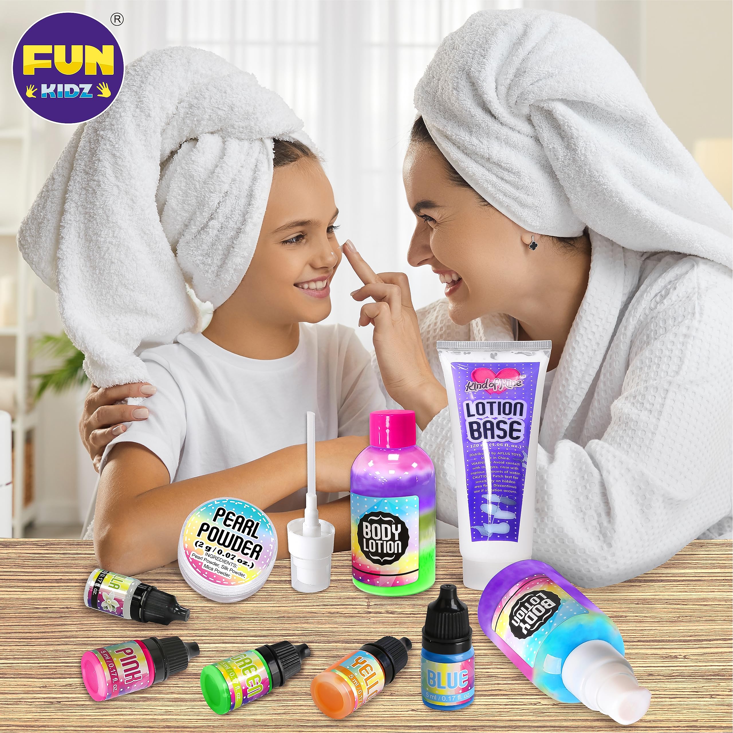 FunKidz Kid Body Lotion Making Kit — a thoughtful gift for curious young creators.