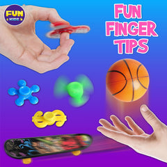FUN KIDZ liquid motion bubbler provides soothing visual movement.