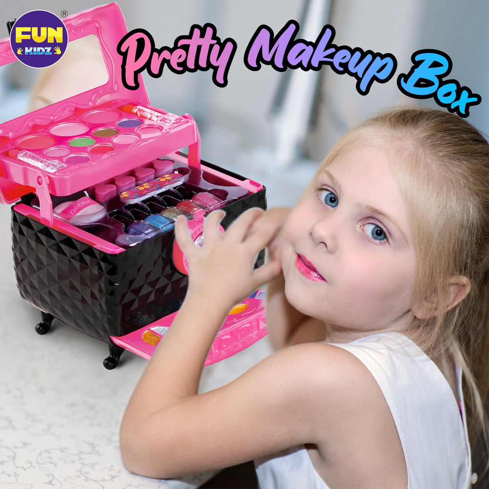 FUNKIDZ makeup brushes set helps kids practice fine motor skills.