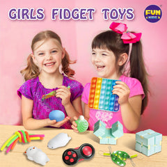FUN KIDZ mochi squishy toys close-up for tactile play