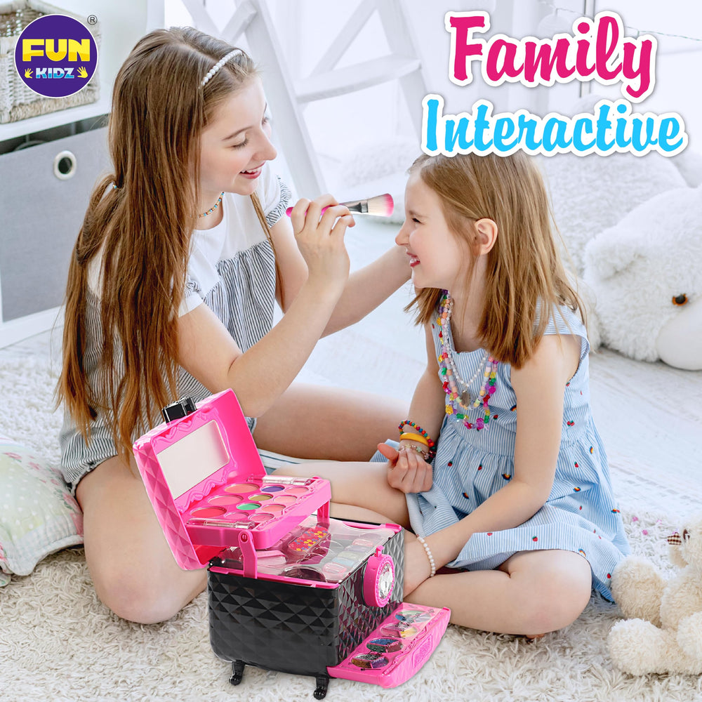 FUNKIDZ portable storage box with handle for on-the-go fun.