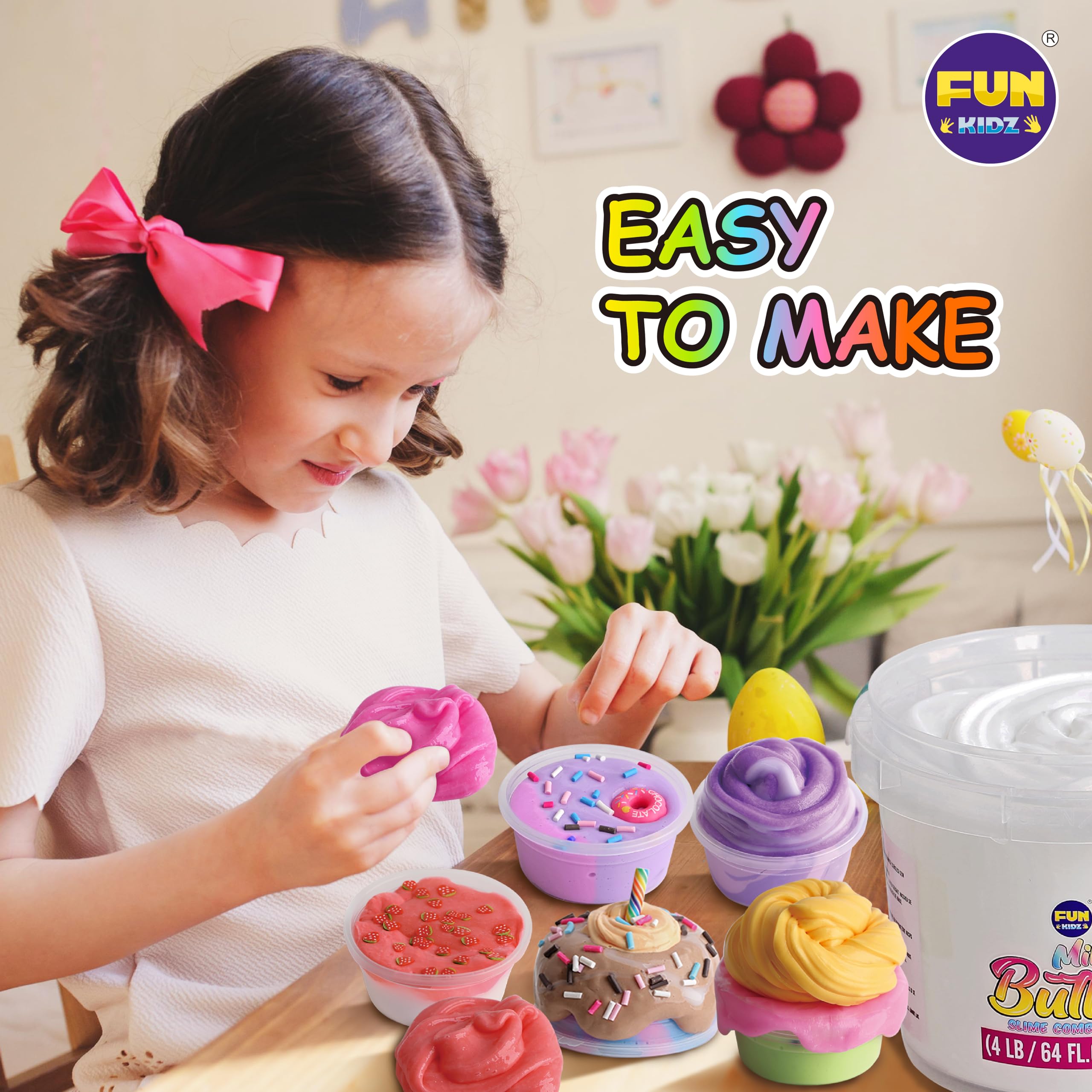 FunKidz Storage Cans Slime helps keep slime fresh and mess-free