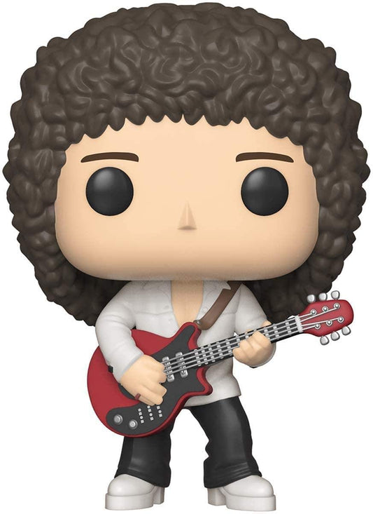 Funko Queen Brian May window box figure with multicolor design suitable for display.
