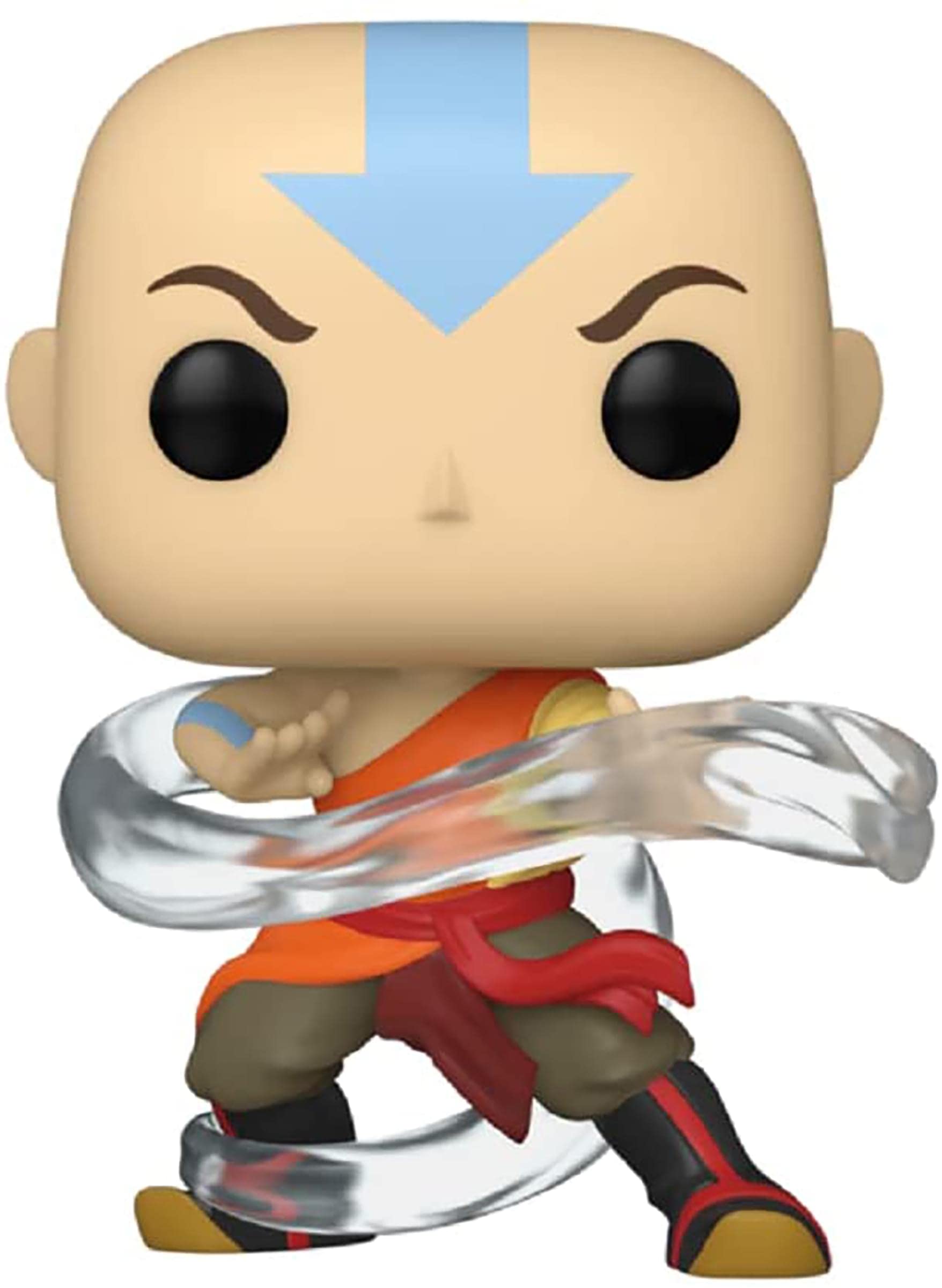 Funko Aang POP! 1044 fall convention front view, ideal desk display for fans.