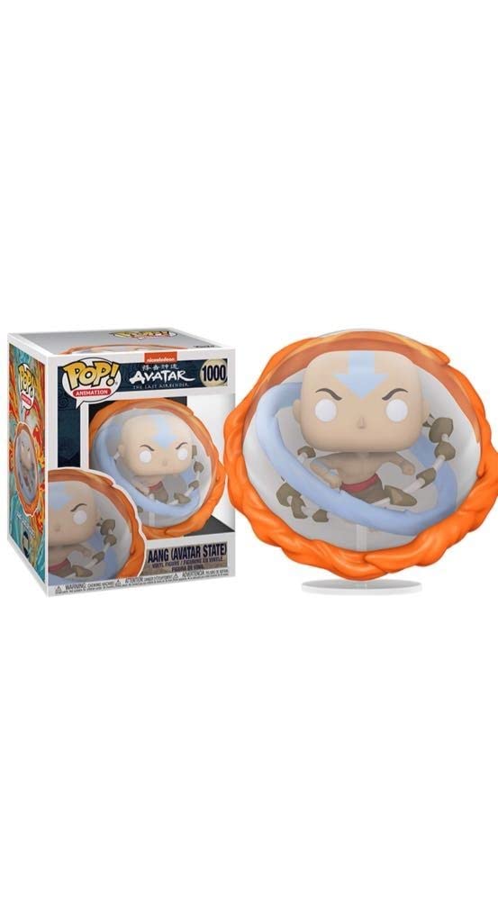 Funko Aang Avatar State glow-in-the-dark front view for striking display.
