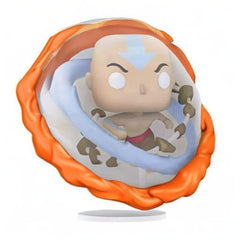 Funko Aang Avatar State glow-in-the-dark packaging image for gifting or display.