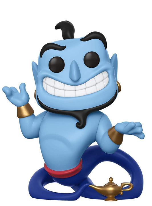 Funko Aladdin Genie with Lamp Pop! window box view ideal for gift-ready packaging