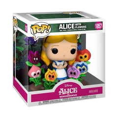 Funko Alice in Wonderland Deluxe figure with flowers for collectible display