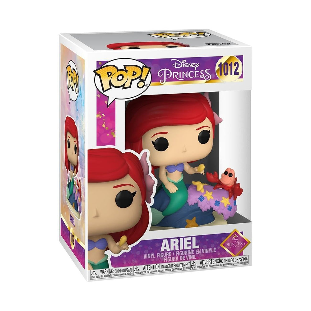 Funko Ariel Ultimate Princess Pop vinyl figure for display and collection.