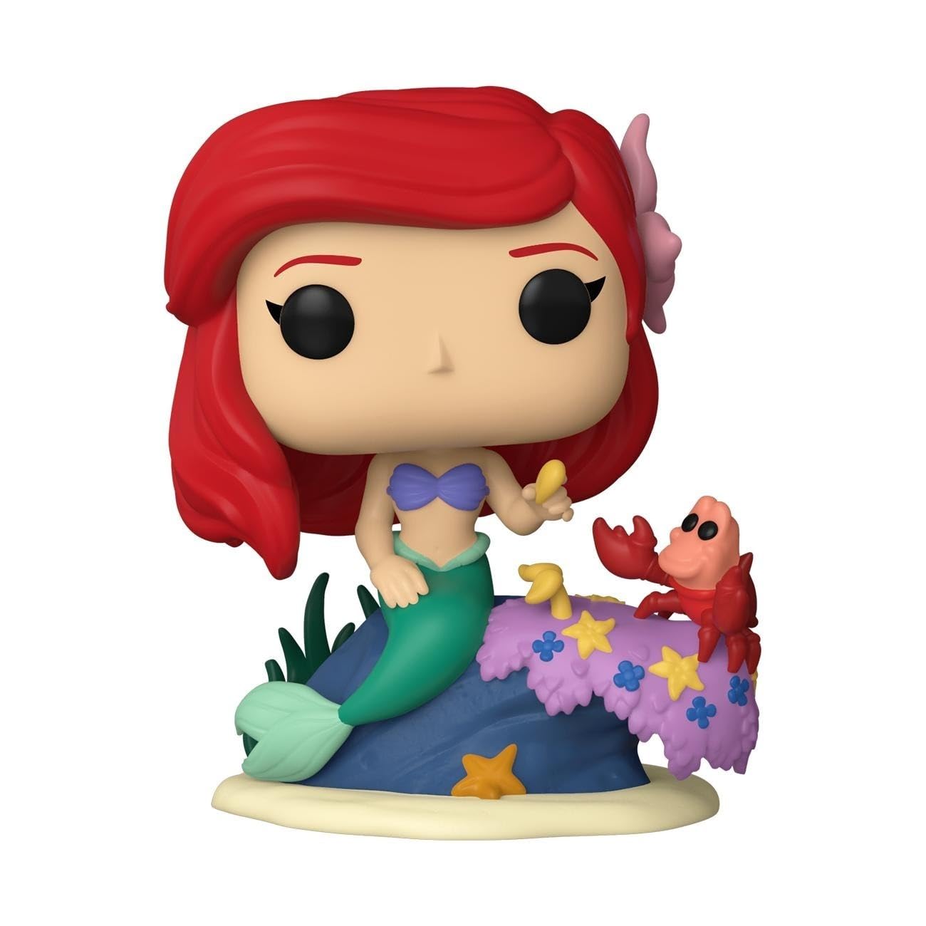 Ariel Ultimate Princess figure in window box, ideal for gifting and display.