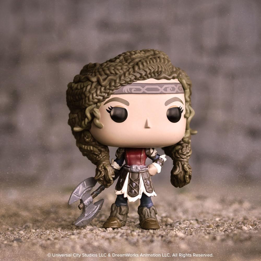 Funko Astrid Pop figure made of premium vinyl for durable display.