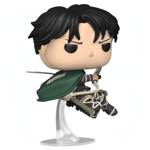 Funko Captain Levi Ackerman Pop! Vinyl figure in window box packaging, ready for gifting