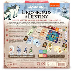 Funko Avatar element tiles provide tactile pieces that enhance strategic play.