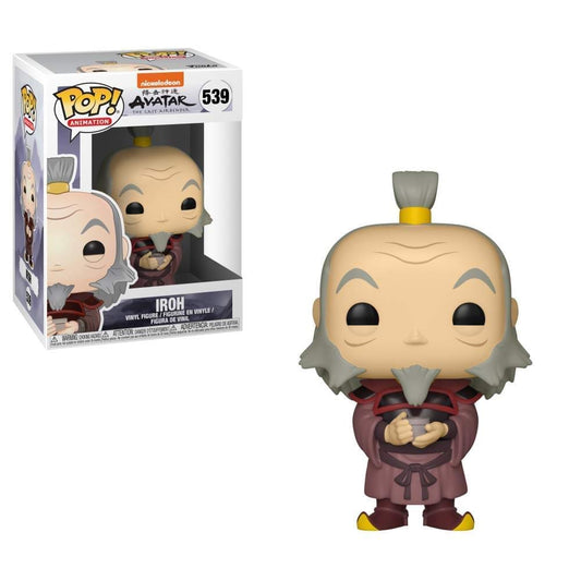Funko Avatar Iroh with Tea figure for display and collection.