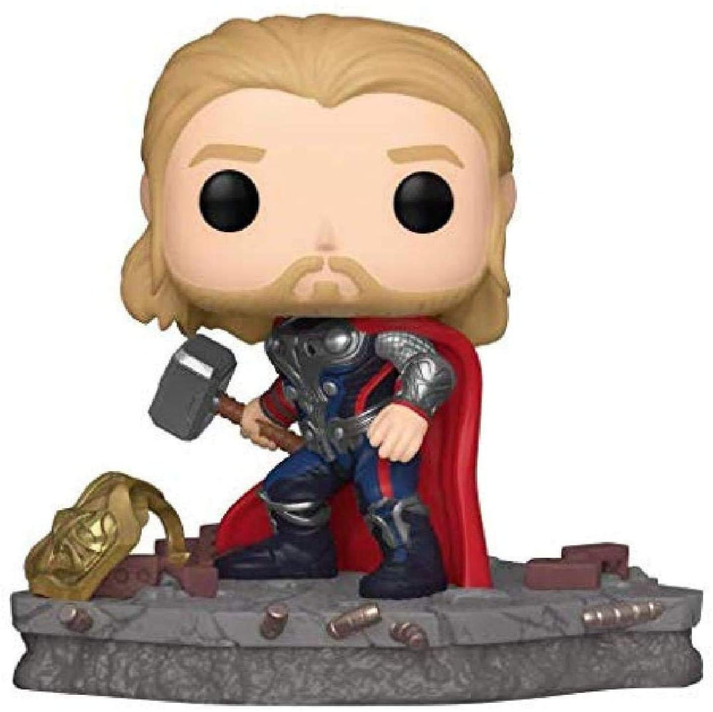 Funko Avengers Assemble Thor Deluxe figure pose for dynamic display