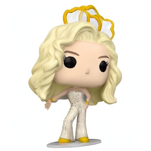 Funko Barbie Gold Disco packaging image emphasizes gift-ready official merchandise.