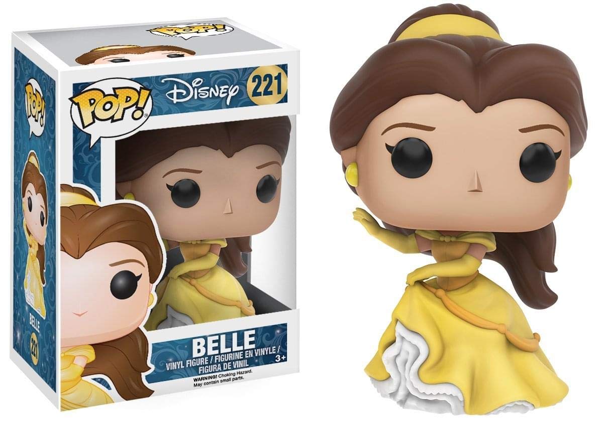 Funko Belle figure from Beauty and the Beast for display and collection.