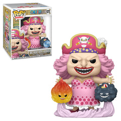 Funko Big Mom with Homies figure, front view, vibrant multicolor display for collectors.