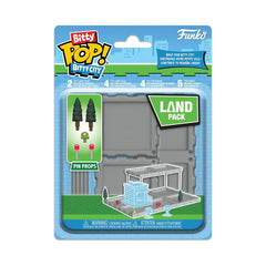 Funko Bitty City Land Pack 2x1 tiles enable modular layouts for compact display.