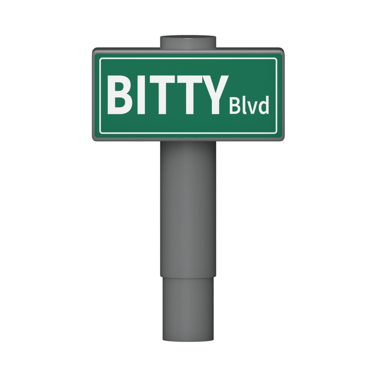Funko Bitty City Road Pack 1 layout shot showing a completed setup.