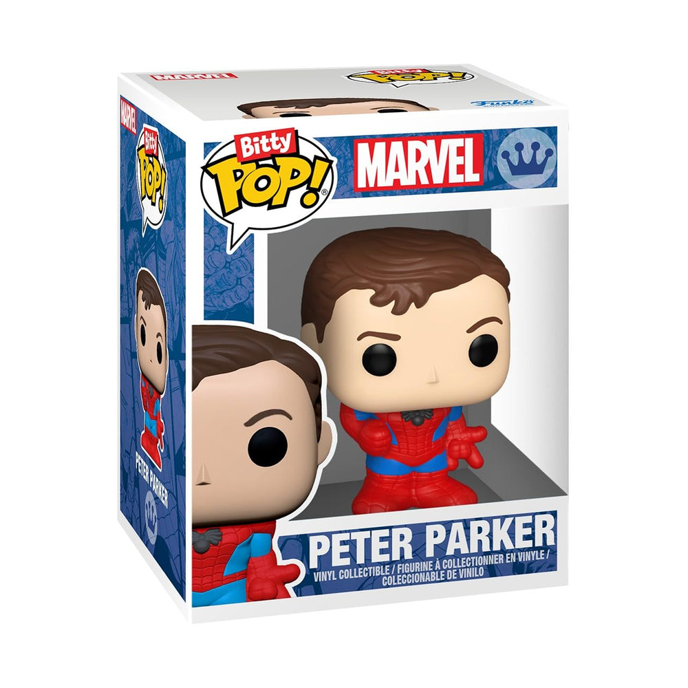 Funko Bitty four-pack perfect for small display arrangements.