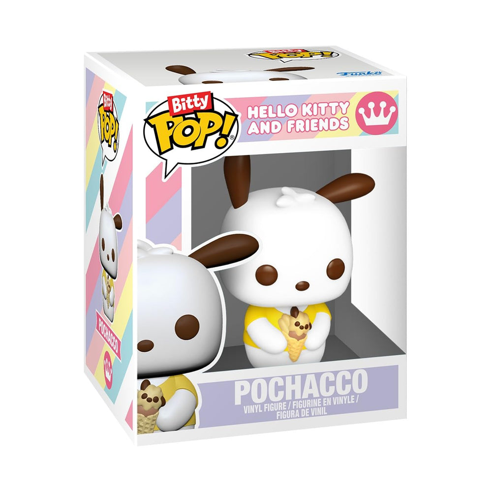 Funko Bitty four-pack display case keeps figures organized.