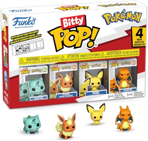 Funko Bitty Pokemon Flareon figure ideal for mini collection display.