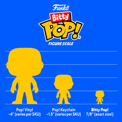 Acrylic protective case for Bitty Pop! figures and bases