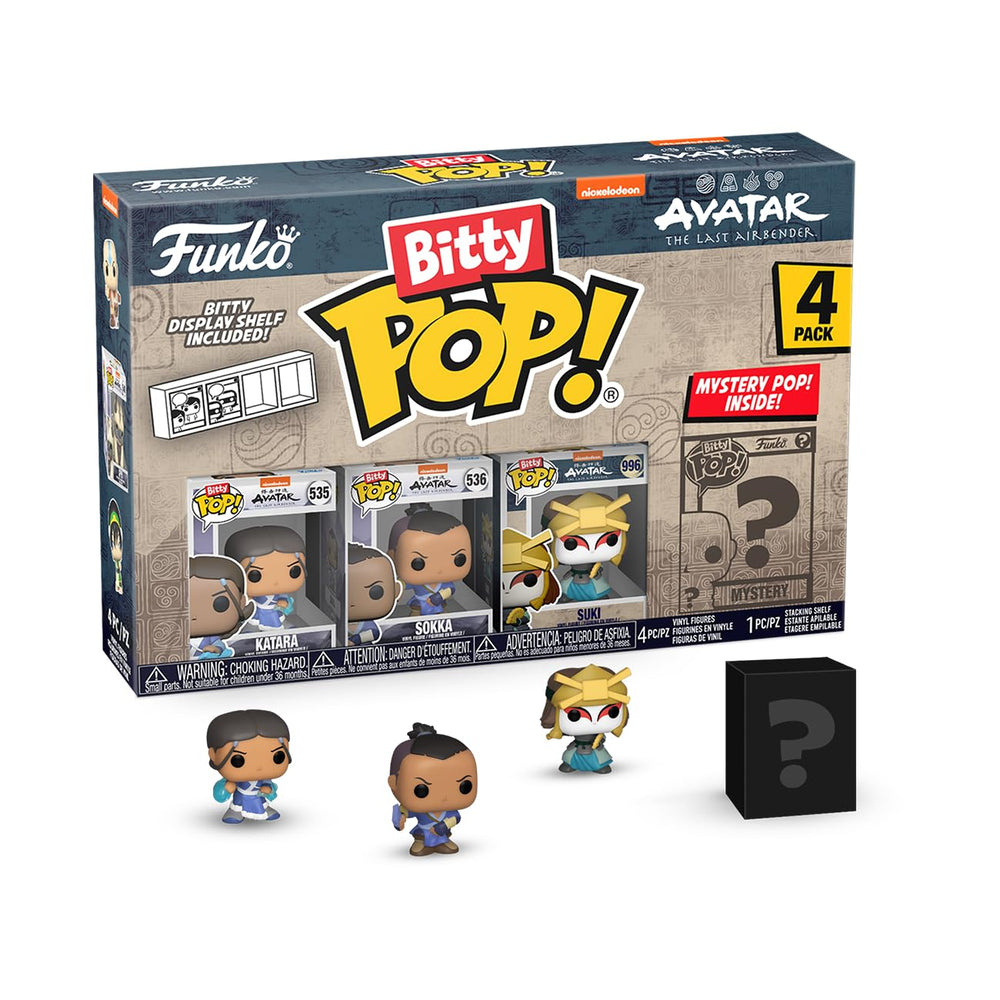 Funko Bitty Pop Katara figure for compact shelf display
