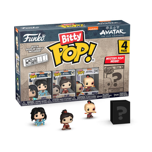 Funko Bitty Pop Azula with lightning for display on a shelf