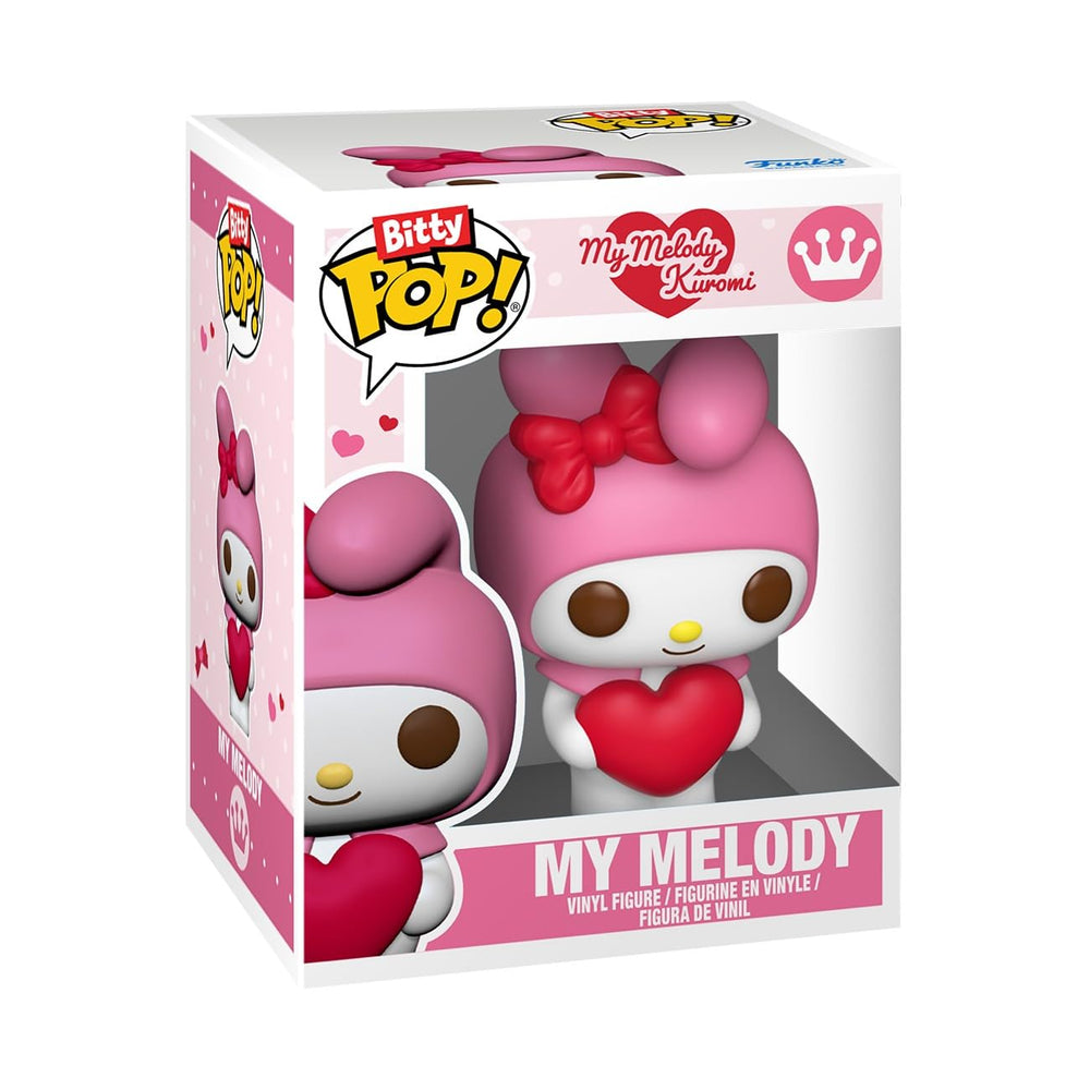 Funko Bitty POP Bouquet Kuromi figure close-up for playful charm.