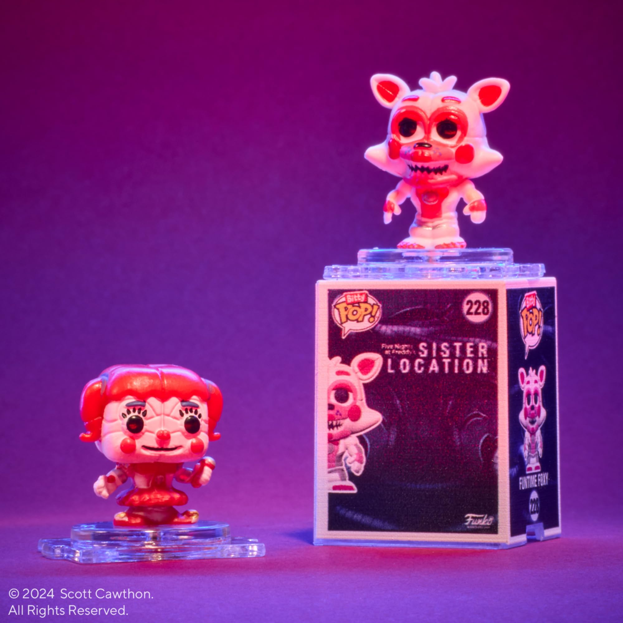 Funko Bitty Pop cake topper-ready figure for celebrations.