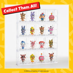 Funko Bitty Pop collection display helps sort minis.